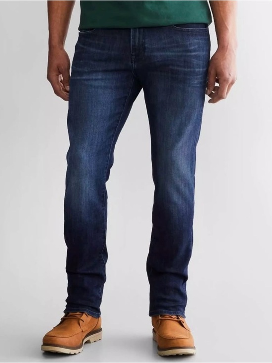 Outpost Makers Other - Men's Dark Blue Straight Leg Jeans- Outpost Makers